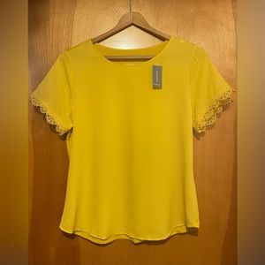 Golden Yellow Van Heusen Top